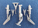 Suchoi Su15 Flagon Landing Gear (replacement for 1/48 Trumpeter) sac48109