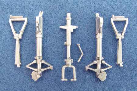 Douglas F4D-1 Skyray Landing Gear (replacement for 1/48 Tamiya)  sac48116