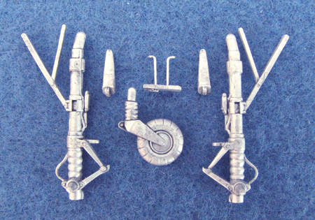 Messerschmitt Me410 Landing Gear (replacement for 1/48 Revell/ProModeler/Hasegawa)  sac48117