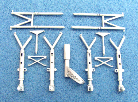 Savoia-Marchetti SM79  Landing Gear (replacement for 1/48 Trumpeter)  sac48122
