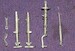 Messerschmitt 262 A1a/U3 Landing Gear  (replacement for 1/48 Hobby Boss) sac48126