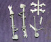F8F Bearcat Landing Gear & Wing Hinges (Hobby Boss) sac48157
