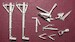 F6F Hellcat Landing Gear (Hobby Boss) sac48175