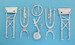 Ilyushin IL2 Landing gear (Tamiya) sac48185