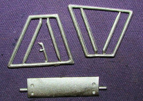 Fokker DVII Landing Gear (Trumpeter)  SAC48223