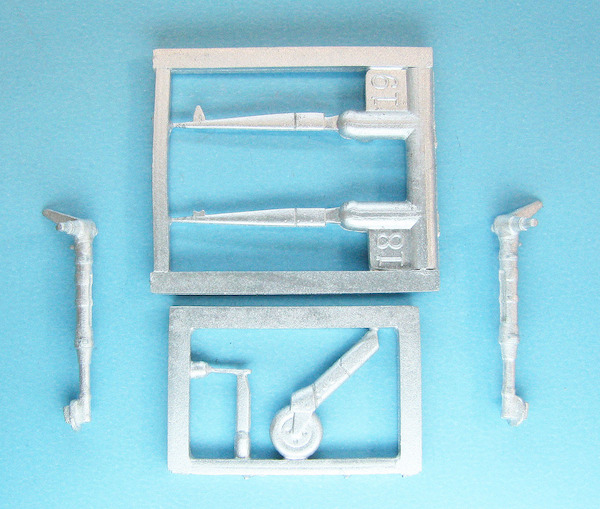 Spitfire MKI, MKV Landing Gear (Airfix 2014)  SAC48282