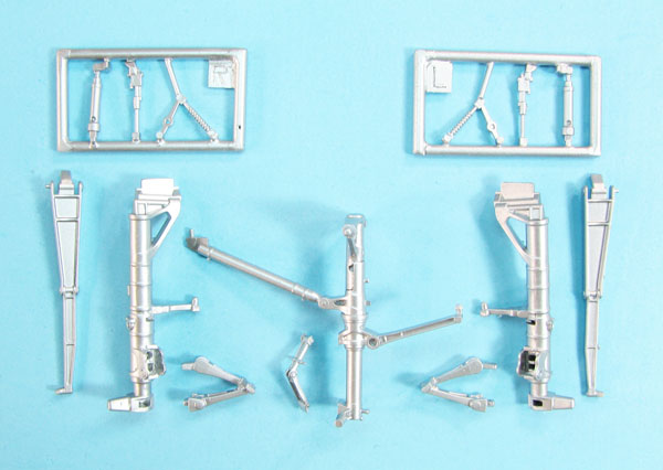 ResKit RSU48-0259 1/48 F-14 Tomcat Landing Gears – Resin Upgrade Set For Tamiya Kit