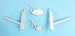 Supermarine Walrus Landing Gear (Airfix) SAC48343