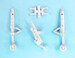 P51D Mustang Landing Gear (Airfix) SAC48344