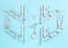 Heinkel He111 Landing Gear (ICM/Revell/Hasegawa) SAC48354