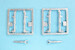 Spitfire MKIXc (Early/Late) Landing Gear 2 sets (Eduard) SAC48357