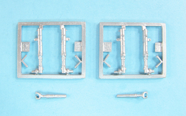 Spitfire MKIXe/MKXVI Landing Gear  2 sets (Eduard)  SAC48358