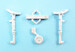 Supermarine Spitfire PR MKXIV Landing gear (Airfix) SAC48371
