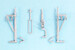 Lockheed P-38F/G Lightning Landing Gear (Tamiya) SAC48375