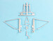 Boeing B17G Flying Fortress Landing Gear (HK) SAC48377