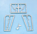 Yakovlev Yak9TD Landing gear (Modelsvit) SAC48410