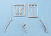 Curtiss Hawk III Landing gear (Freedom Model Kits) SAC48424