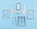 Embraer EMB312 Tucano Landing Gear (Hobby Boss) SAC48436