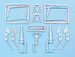B26B Marauder Landing Gear (ICM) SAC48454