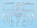 B26B Marauder Landing Gear (ICM) SAC48454