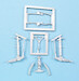Sukhoi Su17M4 Fitter K Landing Gear (Hobby Boss) SAC48467