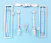 Macchi MC200 Saetta / Serie 1 Landing Gear (Italeri) SAC48468
