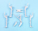 Vampire F.3 Landing Gear (Airfix) SAC48481
