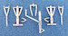 Lockheed P3C Orion Landing Gear (replacement for 1/72 Hasegawa/Revell) sac72022
