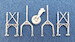 Douglas DC3, C-47 Dakota Landing Gear (replacement for 1/72 Italeri/Revell) sac72025