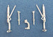 Convair PB4Y-2 Privateer Landing Gear (replacement for 1/72 Revell/Matchbox) sac72026