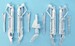 Heinkel He 177 Landing Gear (replacement for 1/72 Italeri/Revell) sac72030