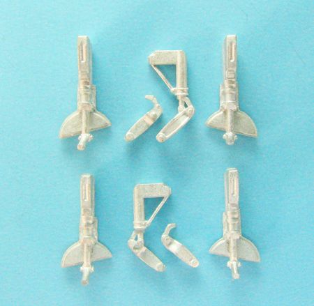 Vampire FB5/Sea Vampire F20 Landing Gear 2x (Cyber Hobby)  sac72069