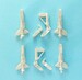 Vampire FB5/Sea Vampire F20 Landing Gear 2x (Cyber Hobby) sac72069