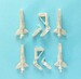 Vampire FB5/Sea Vampire F20 Landing Gear 2x (Cyber Hobby) sac72069