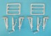 Jaguar Landing Gear 2x (Hasegawa) sac72077