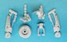 BAe Sea Harrier FRS1/FA2 Landing Gear (Airfix) sac72080