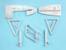 Canberra B2/T4/T11 Landing Gear and Ballast (S&M, AMP) SAC72163