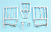 Sukhoi Su17M-3/M-4/UM3 and SU22 Fitter Landing gear (Modelsvit) SAC72167