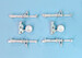 P47D Thunderbolt Landing Gear (2 Sets) (Tamiya) SAC72195