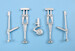 Fokker F27 Friendship/Maritime Landing Gear (Italeri / ESCI) SAC72199