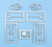 Nakajima Ki21-1a/b Sally Landing Gear (ICM) SAC72200