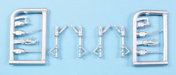 Grumman F6F-3/5 Hellcat Landing gear (2 sets) (Hasegawa) sac72206