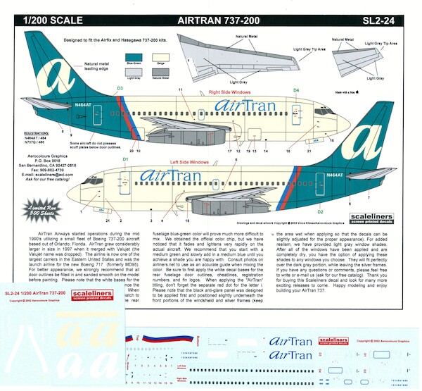 Boeing 737-200 (Air Tran) SL2-24