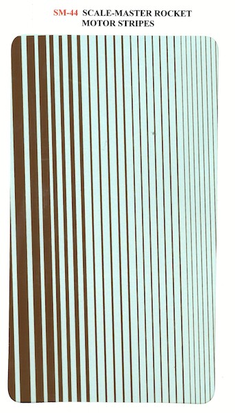 Rocket Motor Stripes (wide and Narrow) SM-44