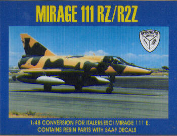 Mirage IIIRZ-R2Z Conversion (Italeri-Esci) SW48-04