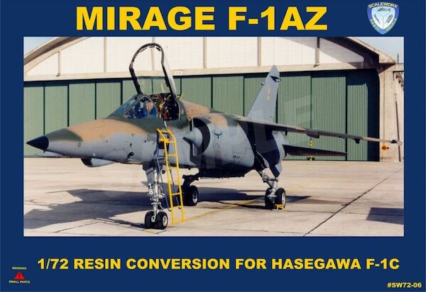 Mirage F1AZ conversion (Hasegawa/Revell) sw72-06