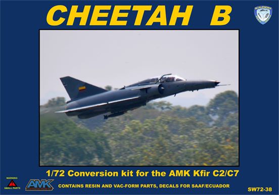 Cheetah B Conversion (for AMK Kfir C2/C7)  SW72-38