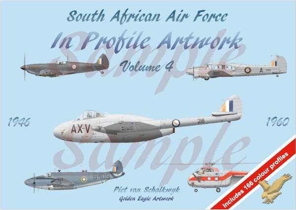 South African Air Force in Profile Artwork Volume 4 1946-1960  9781049273792