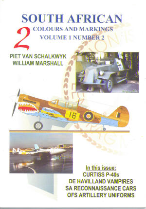 South African Colours & Markings 2 (P40, Vampires)  COLOURS & MARKI