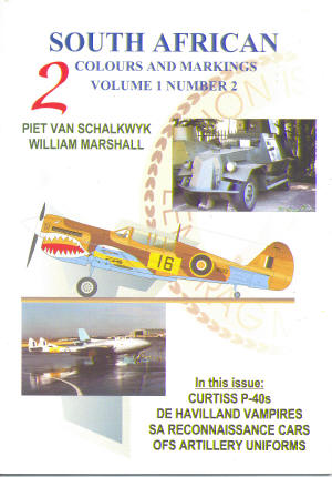 South African Colours & Markings 2 (P40, Vampires) COLOURS & MARKI